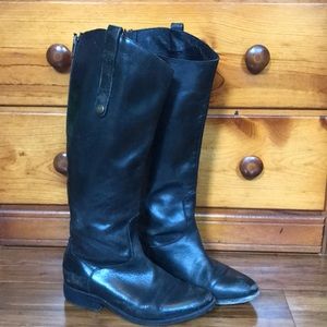 Steven by Steve Madden black boots